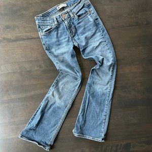 Levi's Superlow 518 bootcut jeans sz 1